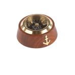 Pirinç Denizcilik Grubu Marine Aksesuar-Pusula-7*7*4 Cm-Jttr2703
