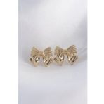 Pirinc Gold Renk Fiyonk Kupe - Tj-Bkp8942