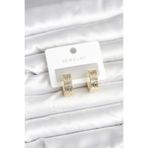 Pirinç Gold Renk Halka Kadın Küpe - EBJ251201W38493 BKP11381