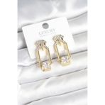 Pirinç Gold Renk Vintage Kadın Küpe - TJ-BKP11239