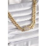 Pirinç Gold Renk VIP Exclusive Seri Gurmet Model Kadın Kolye - TJ-BKO9430