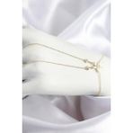 Pirinç Gold Renk Zirkon Taşlı Yıldız Model Şahmeran - Lisinya - 001-Renkli