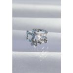 Pirinç Gümüş Renk İncili Ahtapot Earcuff Küpe - TJ-BKP9332