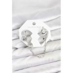 Pirinç Gümüş Renk Yılan Model Zincir Bağlantılı Ear Cuff Küpe Seti
