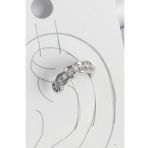 Pirinç Gümüş Renk Zirkon Taşlı Kıkırdak Model Kadın Küpe - TJ-BKP10550