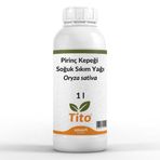 Pirinç Kepeği Soğuk Sıkım Yağı Oryza sativa 1 litre
