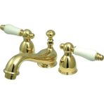 Pirinç KS395 Pl Geri Yükleme Mini Breitgefaechert Wc Musluk Porselen Kolu Sap, KS3952PL - Option-1