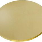 Pirinç Levha, 1 Adet Pirinç Yuvarlak Levha Metal Damgalama Boş Yuvarlak Aksesuar Kalınlığı için Deliksiz 3 Mm/3 * 150 mm