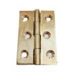 Pirinç Sabit Yaprak Menteşe 80X40X2 mm – 8 cm Dekoratif Menteşe / 5 Adet
