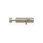 Pirinç Sürgülü Kapı Kilidi, 10 Cm, Yüksek Kalite, Şık Tasarım, Dayanıklı, Kapı Sürgüsü, 6 Vida Dahil, Güvenli, Emniyet Kilidi (Krom) - standart