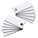 Piriuuo 12 Adet Süblimasyon İsim Plakası, Stanley Kupası için, İsim Plakası Boş Özel Bardak İsim Plakası Kapak için Kişiselleştirilmiş İsim Etiketi Boş Stanley Tumbler Topper Kapak Aksesuarları ile