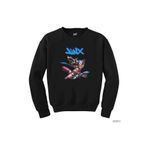 Pisa Art LoL Jinx Combat Siyah Sweatshirt