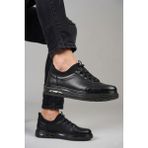 Pisagor PS-2171 Erkek Hakiki Deri Loafer Ayakkabı - Siyah