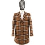 Piserro Erkek Slim Fit Kaban - 50 - Kahve