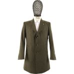 Piserro Erkek Slim Fit Kaban - 54 - Yeşil