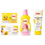 Pişik Kremi 100 Ml 1 Adet + Likit Bebek Pudrası 100 Ml + Konsantre Yumuşatıcı Bahar Ninnisi 1200 Ml + Bebek Sabunu