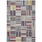 Piska Gri Makinada Yıkanabilir Kaymaz Taban Dijital Makine Baskı Salon Halı-I-Haln-HLN1620-160x250