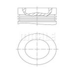 Piston Segman Crafter-Amarok-Passat 81Mm Ckub-Cktb-Cffa-Cffb-Cfgb-Cfgc-Cnfa-Cnfb Std