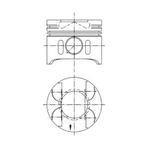 Pıston Segman Std 88.00Mm Mercedes Om611 Om612 Om613 W203 W210 W163 W220 W638 B901 B905 Euro 3