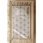 pistore %100 Pamuk Ranforce Lastikli Çarşaf Seti - Ayıcık Desenli Park Yatak 70x120 35x45
