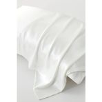 Pistore Beyaz Ipek Saten Yastık Kılıfı 50 X 70 Tekli 1 Adet