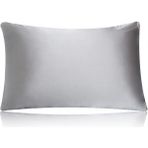Pistore Gri İpek Saten Yastık Kılıfı 50 x 70 cm. 1 Adet