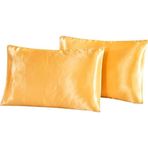 Pistore Turuncu Saten Yastık Kılıfı 50 X 70 2'Li