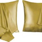 Pistore Zeytin Yeşili Ipek Saten Yastık Kılıfı 50 X 70 2'Li