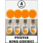 Pisuvar Koku Giderici Süzgeç Mango Kokulu 4'Lü Ekonomik Paket Pisuar Süzgeci Pisuvar Blok
