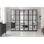 Pita Grey 6 Kapılı Gardırop - Antrasit