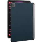 Pitaka iPad Pro 11 2020 2.nesil Kılıf Aramid Fiber Pitaka Ultra-Slim Classic Serisi Mavi