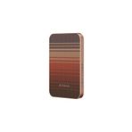 Pitaka Kablosuz Powerbank Tactile Woven Qi2 Şarj Teknolojili Aramid Fiber 10W 5000MAH Kahverengi