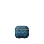 Pitaka Tactile Woven 600d Aramid Fiber Airpods 4 Kulaklık Kılıfı - Mavi