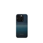 Pitaka Tactile Woven Iphone 15 Pro Max Magsafe Uyumlu Telefon Kılıfı - Mavi