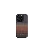 Pitaka Tactile Woven Iphone 15 Pro Max Magsafe Uyumlu Telefon Kılıfı - Turuncu