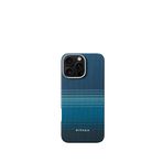 Pitaka Tactile Woven Iphone 16 Pro Max Magsafe Uyumlu Telefon Kılıfı - Mavi