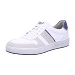 Pius Gabor Erkek spor ayakkabısı, düşük ayakkabı, geri dönüştürülmüş astar, değiştirilebilir tabanlık, White Off White Fjord 10, 40 EU