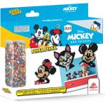 Pixel Pixel Eğitici, Eğlenceli Boncuk Aktivite ve Oyuncak Seti, Disney Mickey & Friends BB29-03 - Renkli