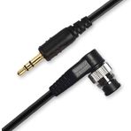 Pixel Uzaktan kumandalı deklanşör bağlantı kablosu DC 3,5 mm jak kablosu DC0 deklanşör için (örneğin piksel zamanlayıcılı uzaktan kumanda) ve Nikon D3 D4 D5 D6 D800 D850 D810 D700 D500 D300 D200 F6 F100 F5 F90 N90 için 0s D1X D2H D3X
