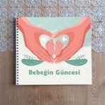 Pixelpare Hamilelik Süreci ve Anne Bebek Günlüğü & Bebek Anı Defteri & Bebek Güncesi & Bebek - ayakaçankalp