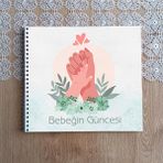 Pixelpare Hamilelik Süreci ve Anne Bebek Günlüğü & Bebek Anı Defteri & Bebek Güncesi & Bebek - elelegünce