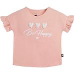 Pixie Pembe Baskılı Kız Çocuk Tişört - 9 - 10 Yaş