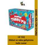 Pixra Momo Türkiye Dikkat Oyunu - Hafıza ve Genel Kültür, Zeka Geliştirici, Eğitici Set