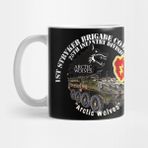 Pixxa 1st Stryker Bde - 25TH Id - Arctic Wolves White W Stryker Kupa Bardak