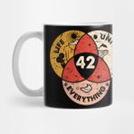 Pixxa 42 The Answer To Life The Universe And Everything Vintage Kupa Bardak