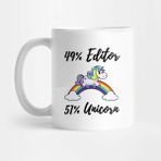 Pixxa 49% Editor 51% Unicorn Kupa Bardak