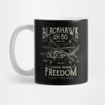 Pixxa Blackhawk Army Helicopter Military Pilot Troops Ww2 Veteran Kupa Bardak