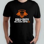 Pixxa Call Of Duty Black Ops 6 Pamuklu Bisiklet Yaka T-Shirt Model 2 - Siyah