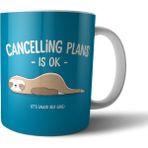 Pixxa Cancelling Plans is Ok Tembel Hayvan Tembellik Hakkı Model 1 Kupa Bardak