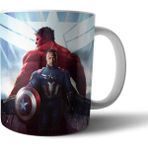 Pixxa Captain America Brave New World Red Hulk Kupa Bardak Model 1 - Renkli